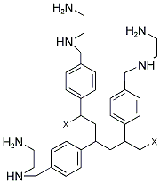 N-(2-AMINOETHYL)AMINOMETHYL POLYSTYRENE 结构式