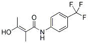 3-HYDROXY-2-METHYLCROTONIC ACID 4-TRIFLUOROMETHYLANILIDE 结构式