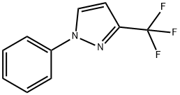 1-苯基-3-三氟甲基吡唑 结构式