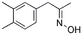 (3,4-DIMETHYLPHENYL)ACETONE OXIME 结构式