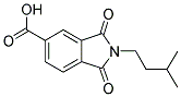 2-(3-METHYL-BUTYL)-1,3-DIOXO-2,3-DIHYDRO-1H-ISOINDOLE-5-CARBOXYLIC ACID 结构式