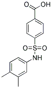4-(3,4-DIMETHYL-PHENYLSULFAMOYL)-BENZOIC ACID 结构式