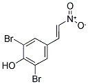 1-(3,5-DIBROMO-4-HYDROXYPHENYL)-2-NITROETHENE 结构式