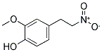 1-(4-Hydroxy-3-methoxyphenyl)-2-nitroethane 结构式