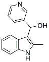 (2-METHYL-1H-INDOL-3-YL)(PYRIDIN-3-YL)METHANOL 结构式