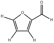 糠醛-D4 结构式