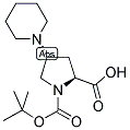 BOC-(4-PIPERIDINO)-PRO-OH 结构式