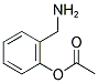 2-ACETOXYBENZYLAMINE 结构式