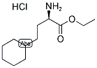 (-)-ETHYL (R)-2-AMINO-4-CYCLOHEXYLBUTYRATE HYDROCHLORIDE 结构式