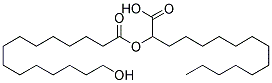 1-CARBOXYTETRADECYL 15-HYDROXYTETRADECANOATE 结构式