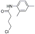 4-CHLORO-N-(2,4-DIMETHYLPHENYL)BUTANAMIDE 结构式