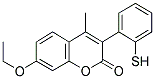 7-ETHOXY-4-METHYL-3-(2-THIOPHENYL)COUMARIN 结构式