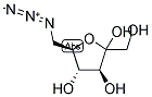 5-AZIDO-5-DEOXY-D-FRUCTOSE 结构式