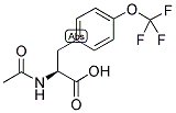 N-ACETYL-4-(TRIFLUOROMETHOXY)-L-PHENYLALANINE 结构式