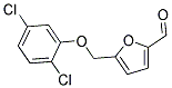 5-(2,5-DICHLORO-PHENOXYMETHYL)-FURAN-2-CARBALDEHYDE 结构式