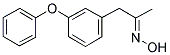 (3-PHENOXYPHENYL)ACETONE OXIME 结构式