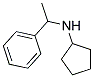 N-(1-苯基乙基)环戊胺 结构式
