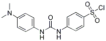 4-[3-(4-DIMETHYLAMINO-PHENYL)-UREIDO]-BENZENE SULFONYL CHLORIDE 结构式