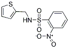 ((2-NITROPHENYL)SULFONYL)(2-THIENYLMETHYL)AMINE 结构式