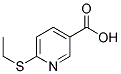 6-(ETHYLSULFANYL)NICOTINIC ACID 结构式