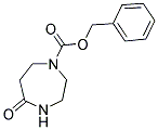 5-OXO-[1,4]-二氮杂环庚烷-1-甲酸苄酯 结构式