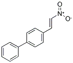 1-(4-PHENYLPHENYL)-2-NITROETHENE 结构式