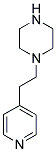 1-[2-(4-Pyridyl)ethyl]piperazine 结构式