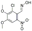 2-CHLORO-3,4-DIMETHOXY-6-NITROBENZALDEHYDE OXIME 结构式