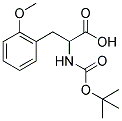 2-TERT-BUTOXYCARBONYLAMINO-3-(2-METHOXY-PHENYL)-PROPIONIC ACID 结构式