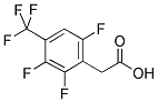 2,3,6-TRIFLUORO-4-(TRIFLUOROMETHYL)PHENYLACETIC ACID 结构式