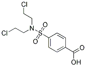 4-[BIS-(2-CHLORO-ETHYL)-SULFAMOYL]-BENZOIC ACID 结构式