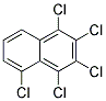 1,2,3,4,5-PENTACHLORONAPHTHALENE 结构式