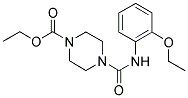ETHYL 4-(N-(2-ETHOXYPHENYL)CARBAMOYL)PIPERAZINECARBOXYLATE 结构式