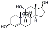 4-Androsten-3-beta, 11-alpha, 17-beta-triol 结构式