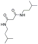 N,N'-BIS-(3-METHYL-BUTYL)-MALONAMIDE 结构式