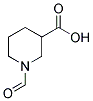 1-FORMYL-PIPERIDINE-3-CARBOXYLIC ACID 结构式