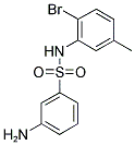 3-AMINO-N-(2-BROMO-5-METHYL-PHENYL)-BENZENESULFONAMIDE 结构式