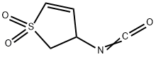 3-Isocyanato-2,3-dihydro-thiophene 1,1-dioxide 结构式