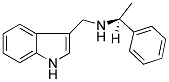 N-(1H-INDOL-3-YLMETHYL)-N-[(1S)-1-PHENYLETHYL]AMINE 结构式