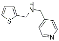 N-(PYRIDIN-4-YLMETHYL)-N-(THIEN-2-YLMETHYL)AMINE 结构式