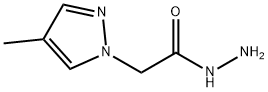 2-(4-甲基吡唑-1-基)乙烷肼 结构式