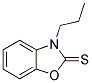 3-PROPYL-1,3-BENZOXAZOLE-2(3H)-THIONE 结构式