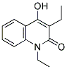 1,3-DIETHYL-4-HYDROXYQUINOLIN-2(1H)-ONE 结构式