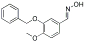 3-(BENZYLOXY)-4-METHOXYBENZALDEHYDE OXIME 结构式