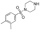 1-(3,4-DIMETHYL-BENZENESULFONYL)-PIPERAZINE 结构式