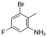 2-Amino-6-bromo-4-fluorotoluene 结构式