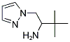 3,3-二甲基-1-(1H-吡唑-1-基)丁烷-2-胺 结构式