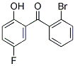 2'-BROMO-5-FLUORO-2-HYDROXYBENZOPHENONE 结构式