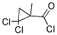2,2-DICHLORO-1-METHYL-CYCLOPROPANECARBONYL CHLORIDE 结构式
