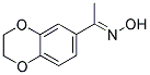 1-(2,3-DIHYDRO-BENZO[1,4]DIOXIN-6-YL)-ETHANONE OXIME 结构式